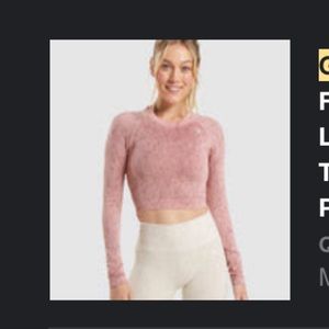 GYMSHARK Adapt Fleck Seamless Long Sleeve Crop